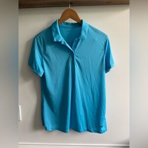 Nike Dri-FIT Turquoise Polo Shirt